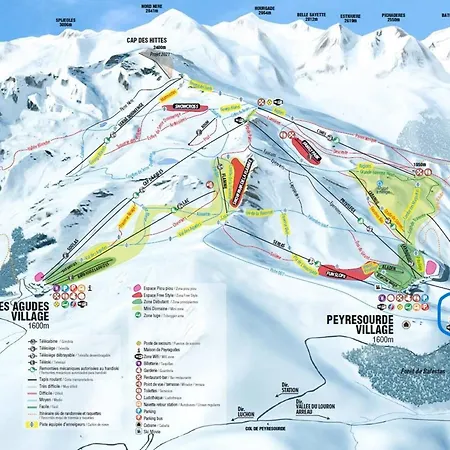 A Peyragudes Avec 3 Pour 8 Personnes - Fr-1-695-36 * Germ